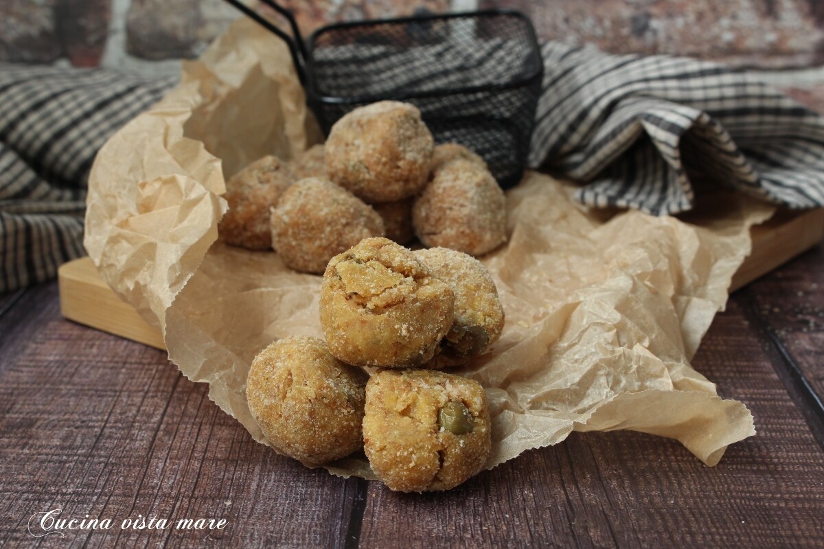 Tuna and Olive Meatballs