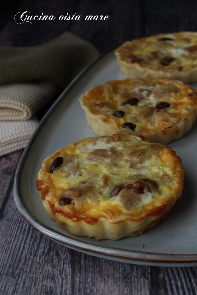 Tuna and Olive Tartlets Sea View Kitchen
