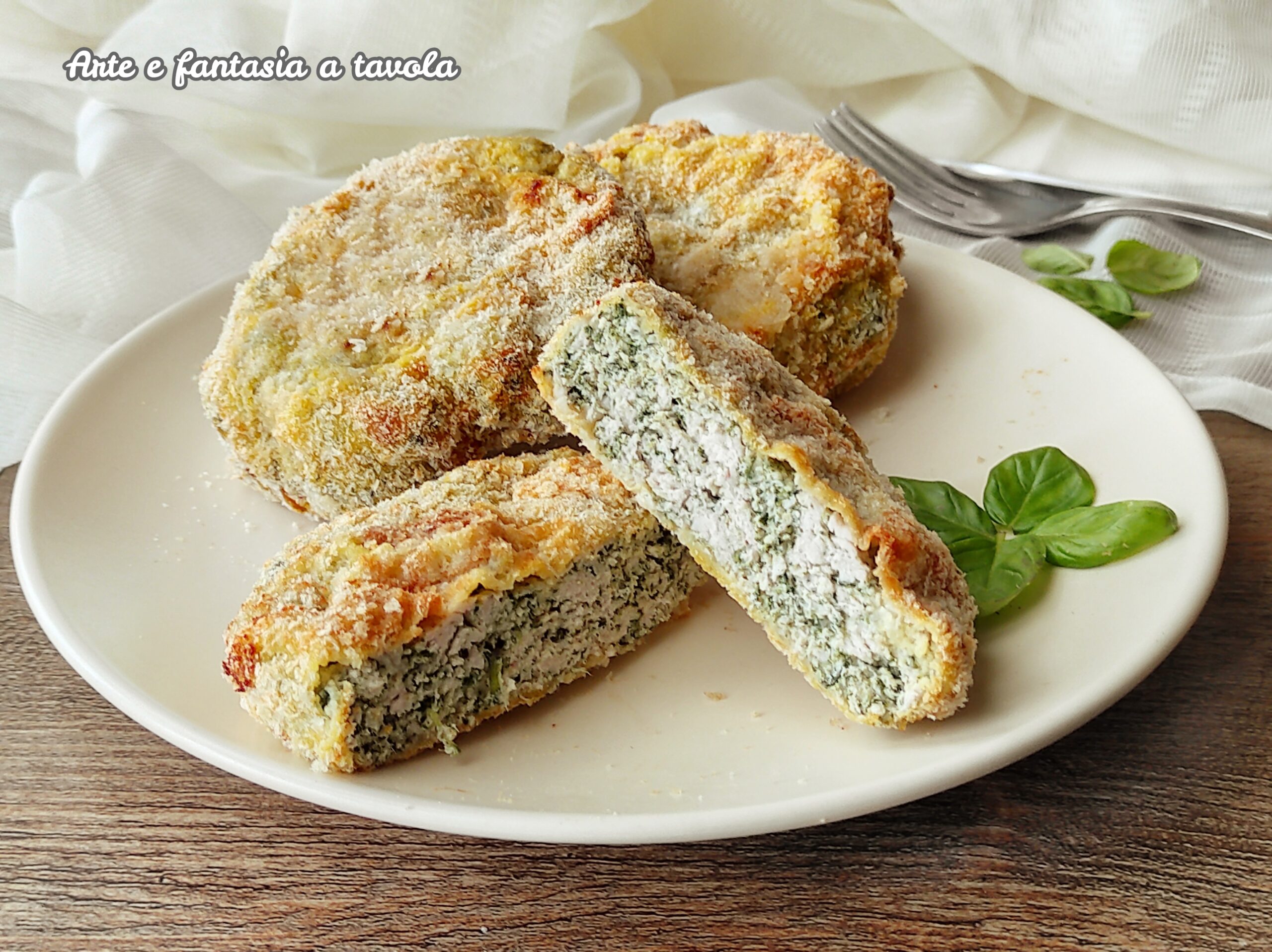 Turkey Spinach Patties in Air Fryer
