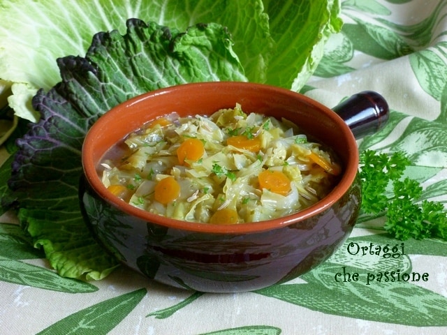 Cabbage and Carrot Soup- recipe