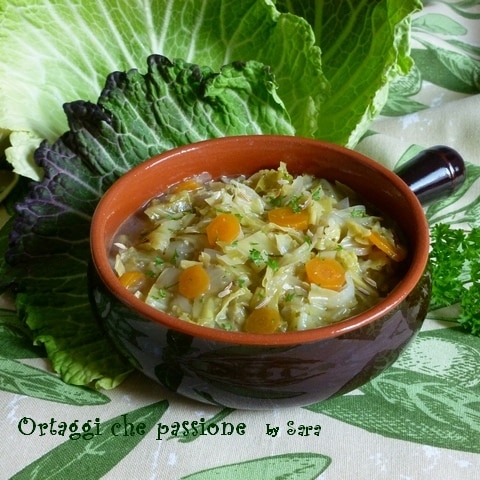 Tyrolean cabbage soup Vegetables with passion by Sara