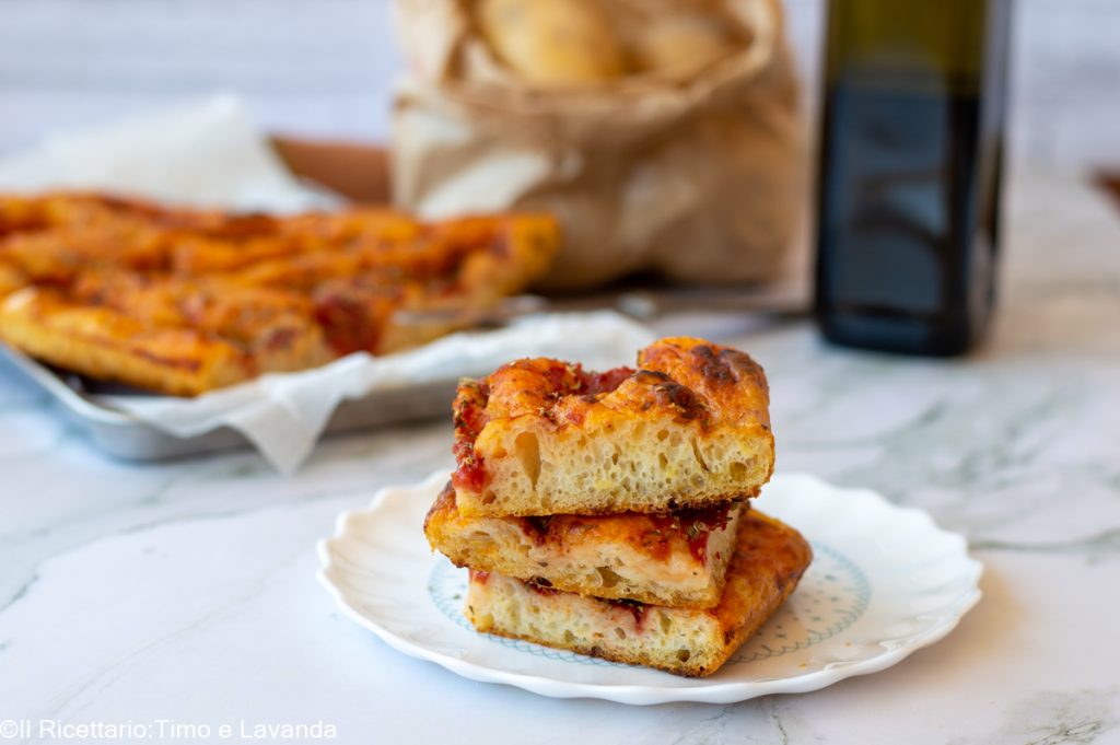 potato flakes focaccia