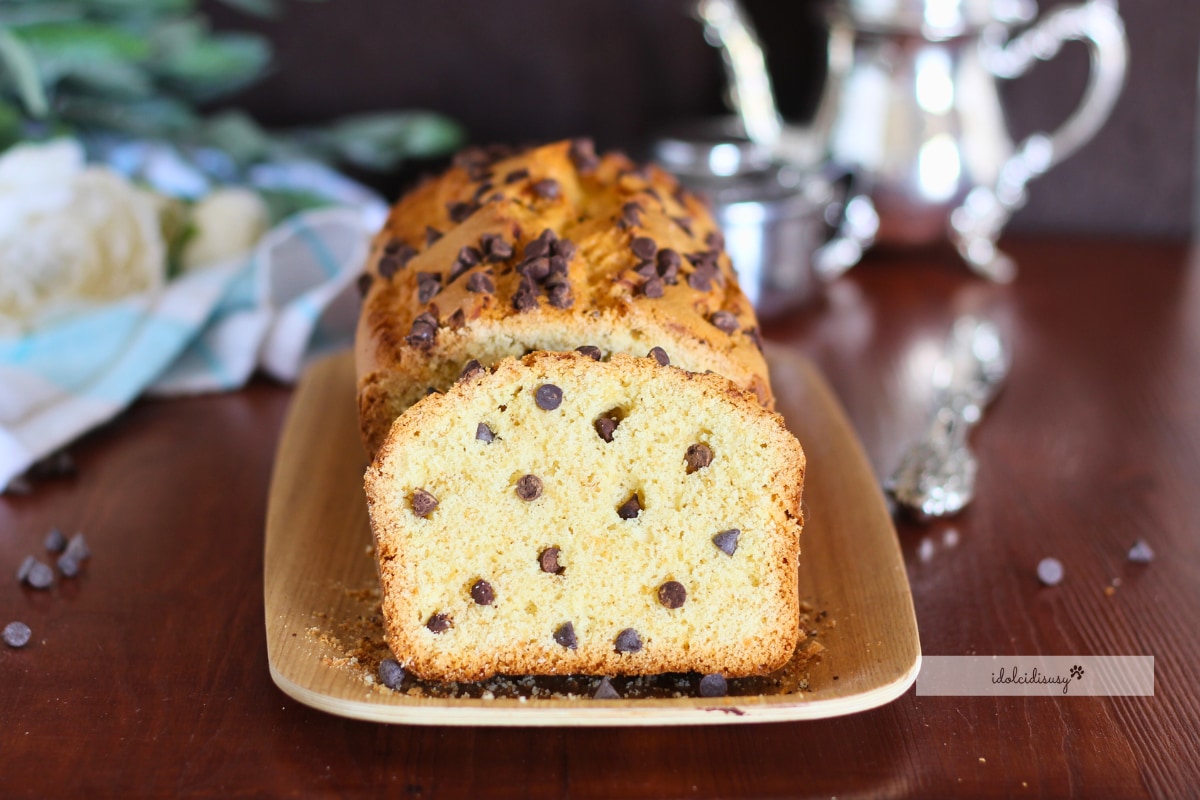 Soft Bimby Pound Cake – with Chocolate Chips