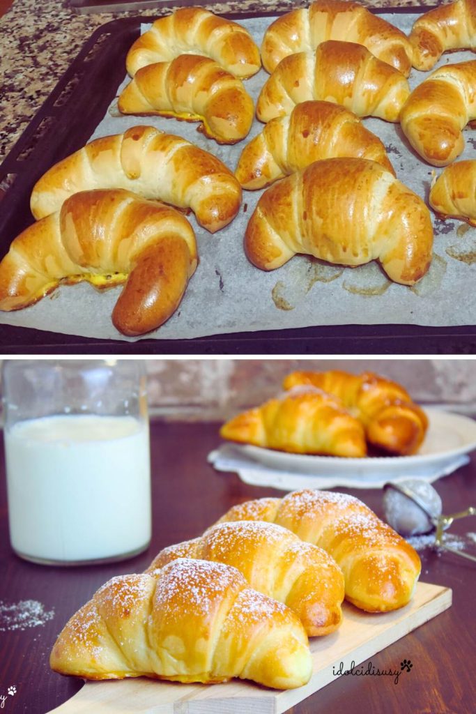 Soft and fragrant homemade brioches just out of the oven