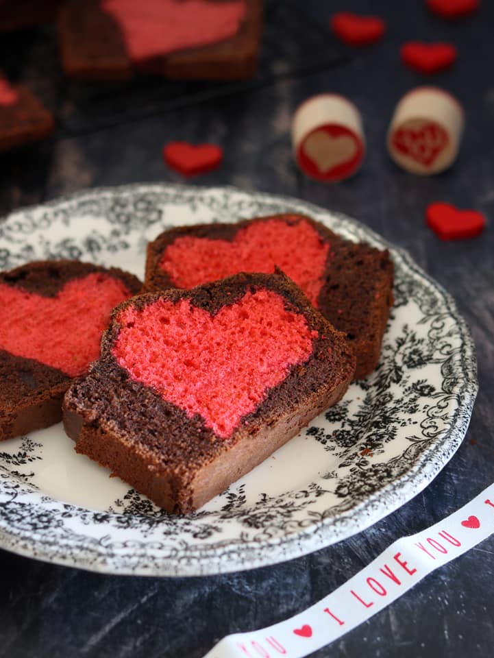 Valentine's Day Plumcake