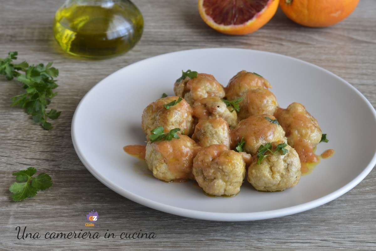 Veal Meatballs with Orange