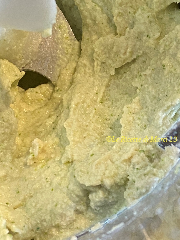 Vegan Chickpea Flour Roll with Tofu and Zucchini Cream