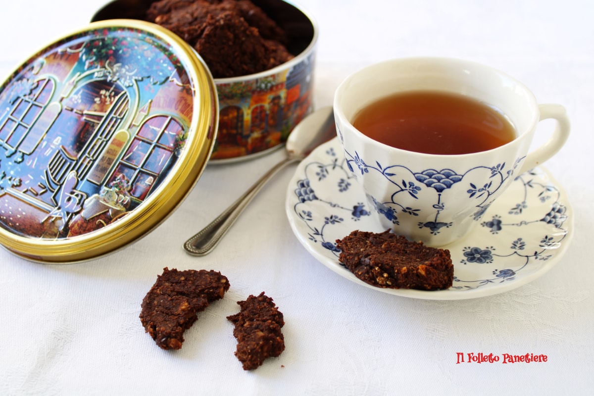 Vegan Chocolate Bean Cookies