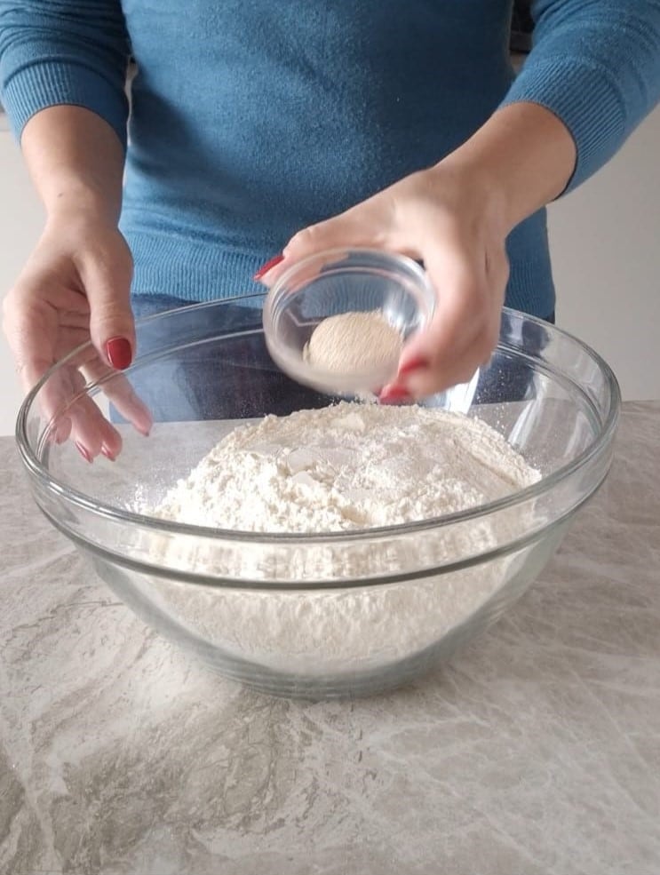flour and yeast
