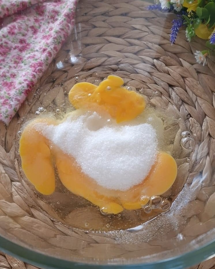 eggs and sugar
