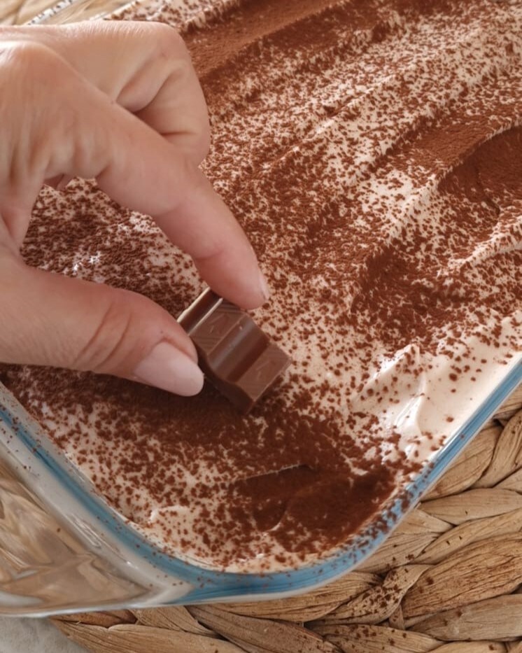 Tiramisu with Kinder Bars