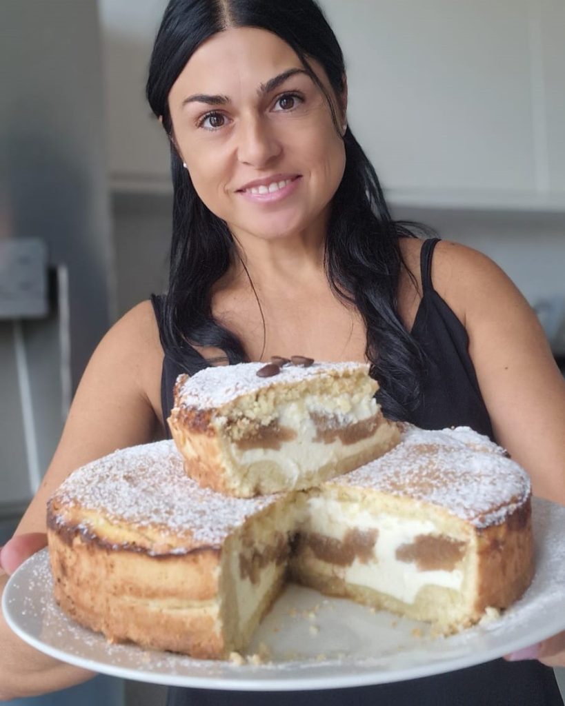 cooking with Chicca, ricotta and coffee tart