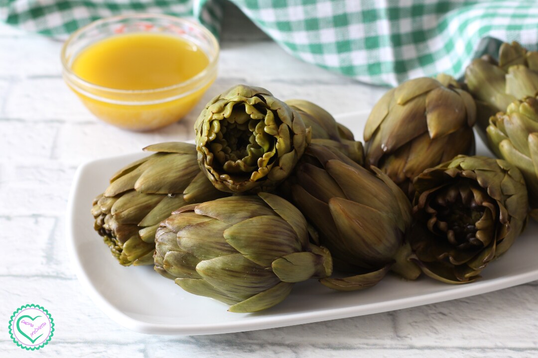 Whole Boiled Artichokes