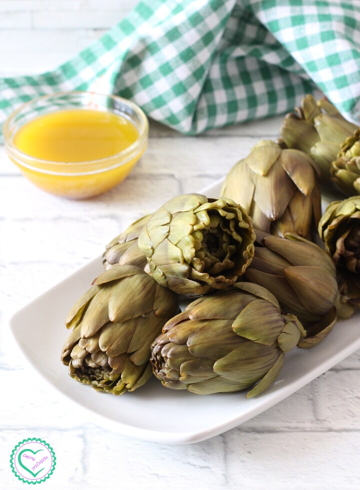 Whole Boiled Artichokes