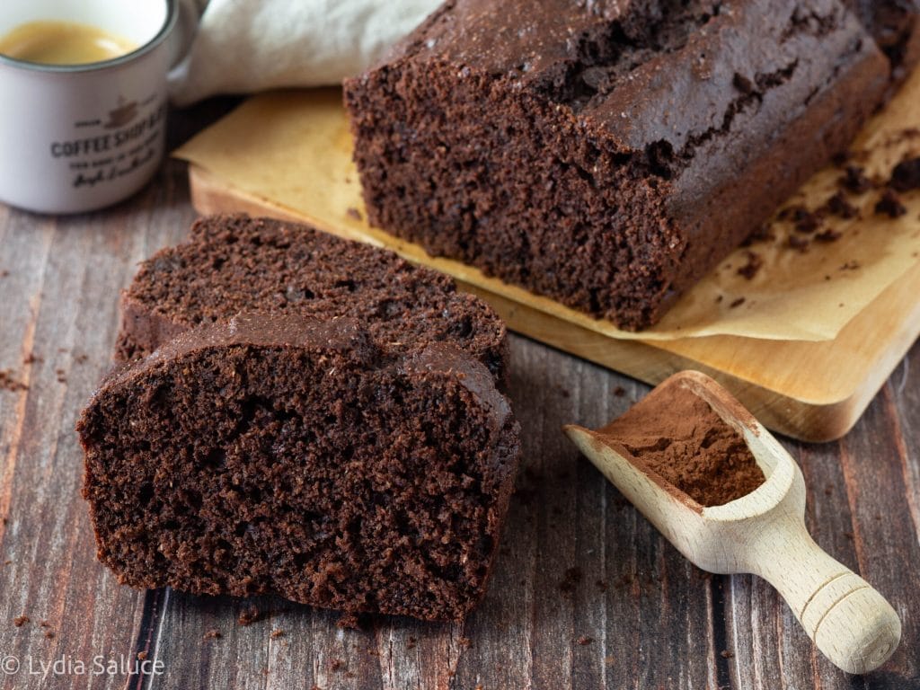 Whole Wheat Cocoa Pound Cake