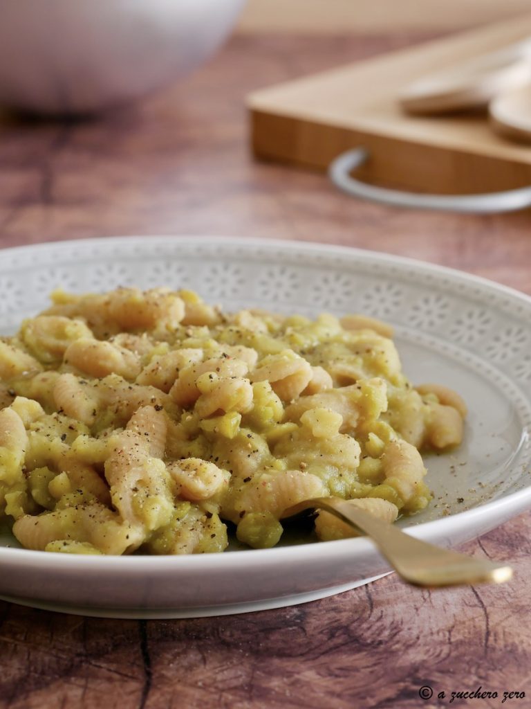 Whole Wheat Pasta and Split Peas