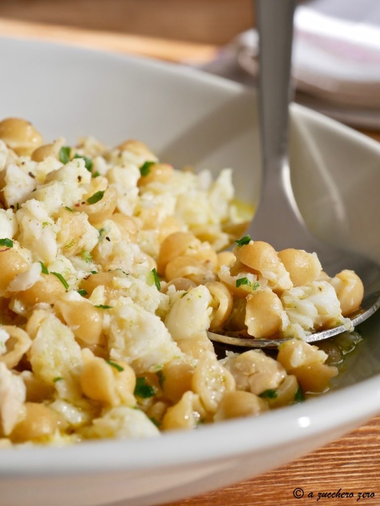 Whole Wheat Pasta in Cod Broth