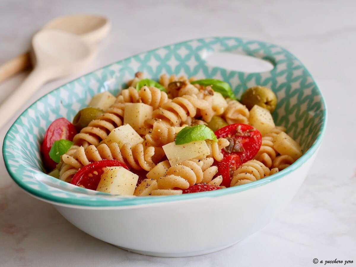 Whole Wheat Pasta with Raw Sauce