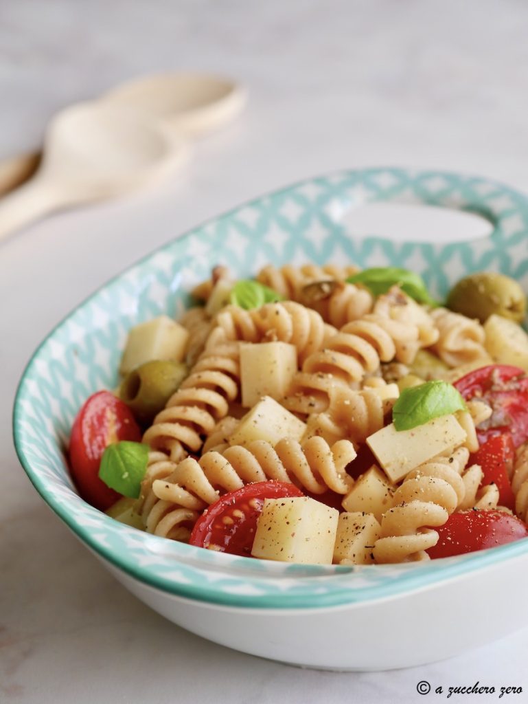 Whole Wheat Pasta with Raw Sauce