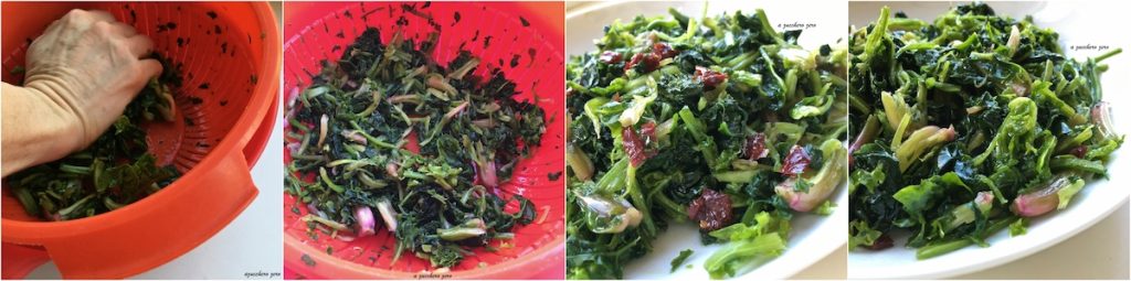Whole Wheat Ragusan Scacce Spinach Preparation