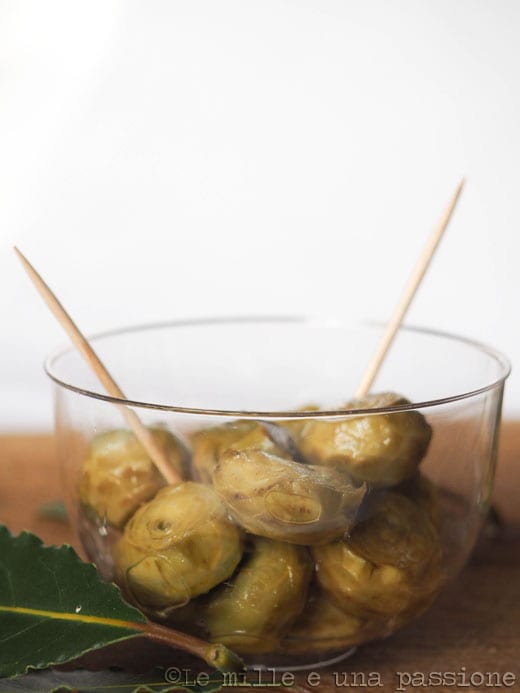 Wild Artichokes in Oil