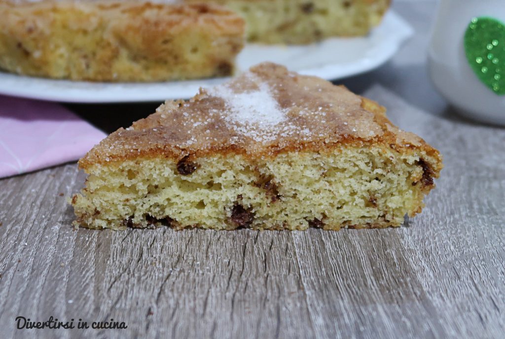 Yogurt Cake with Chocolate Chips