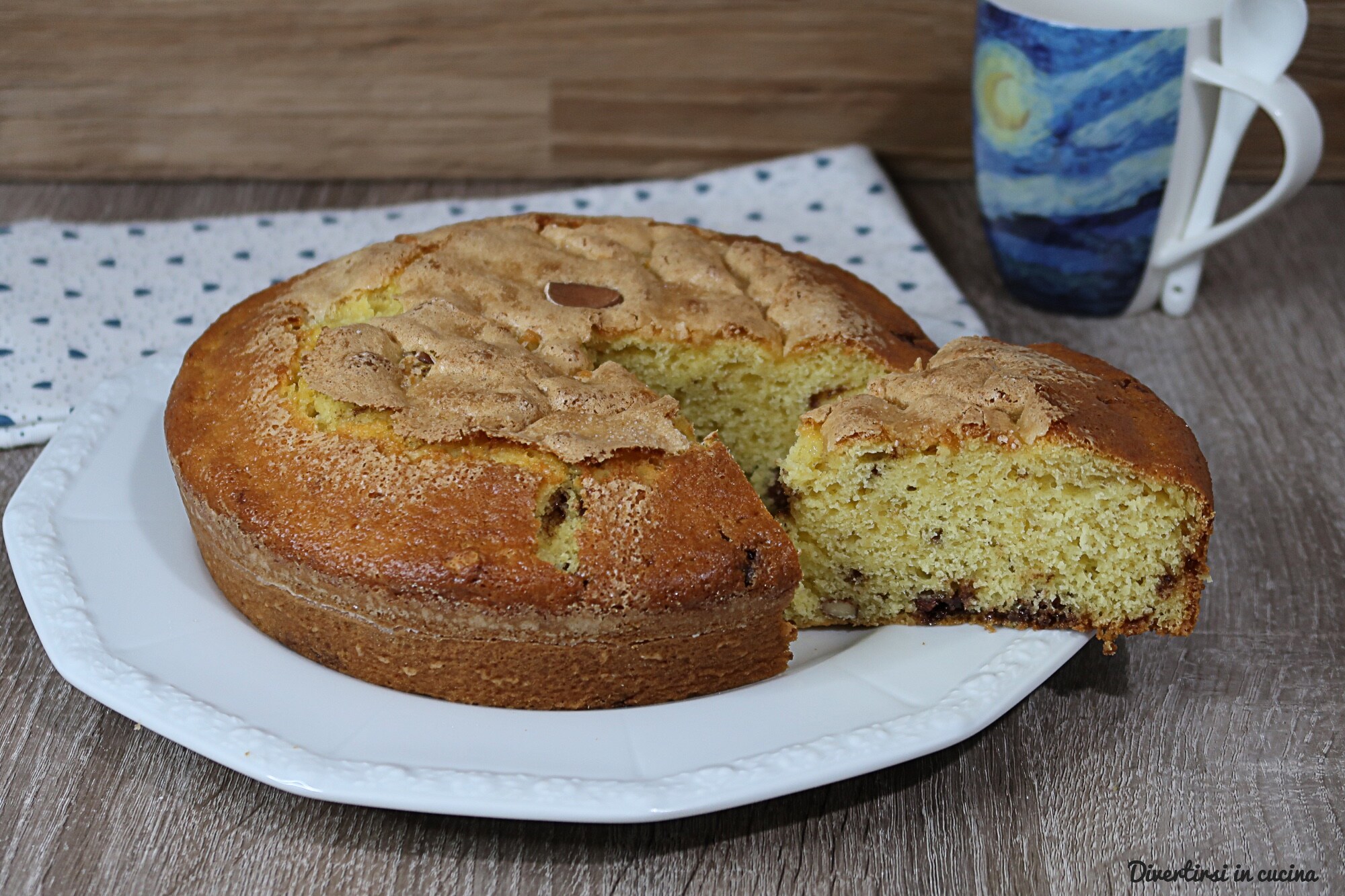 Yogurt and Almond Cake