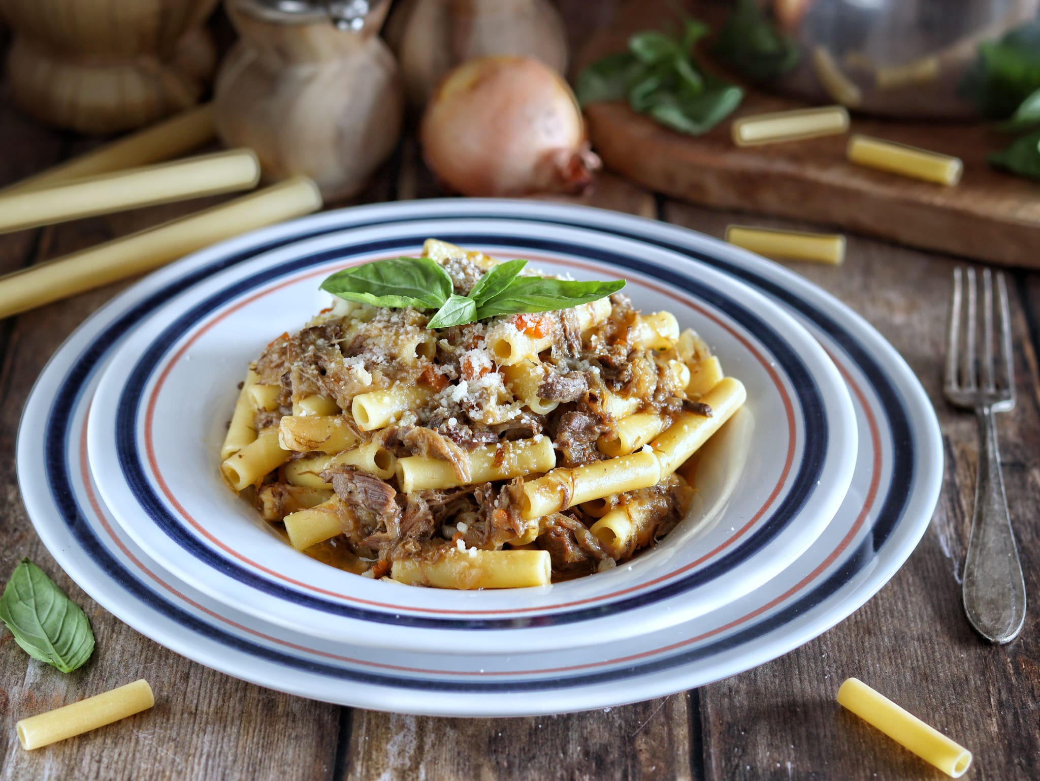 Ziti alla Genovese