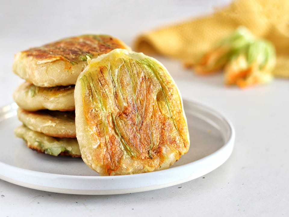 Zucchini Flatbreads (no rising, cooked in a pan)