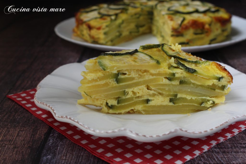 Zucchini and Potato Pie Sea View Kitchen
