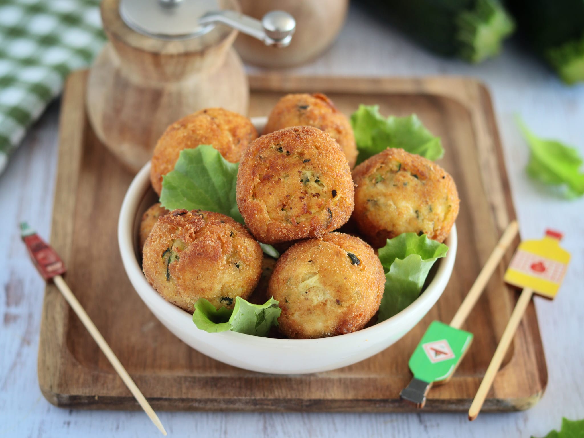Zucchini and Ricotta Patties