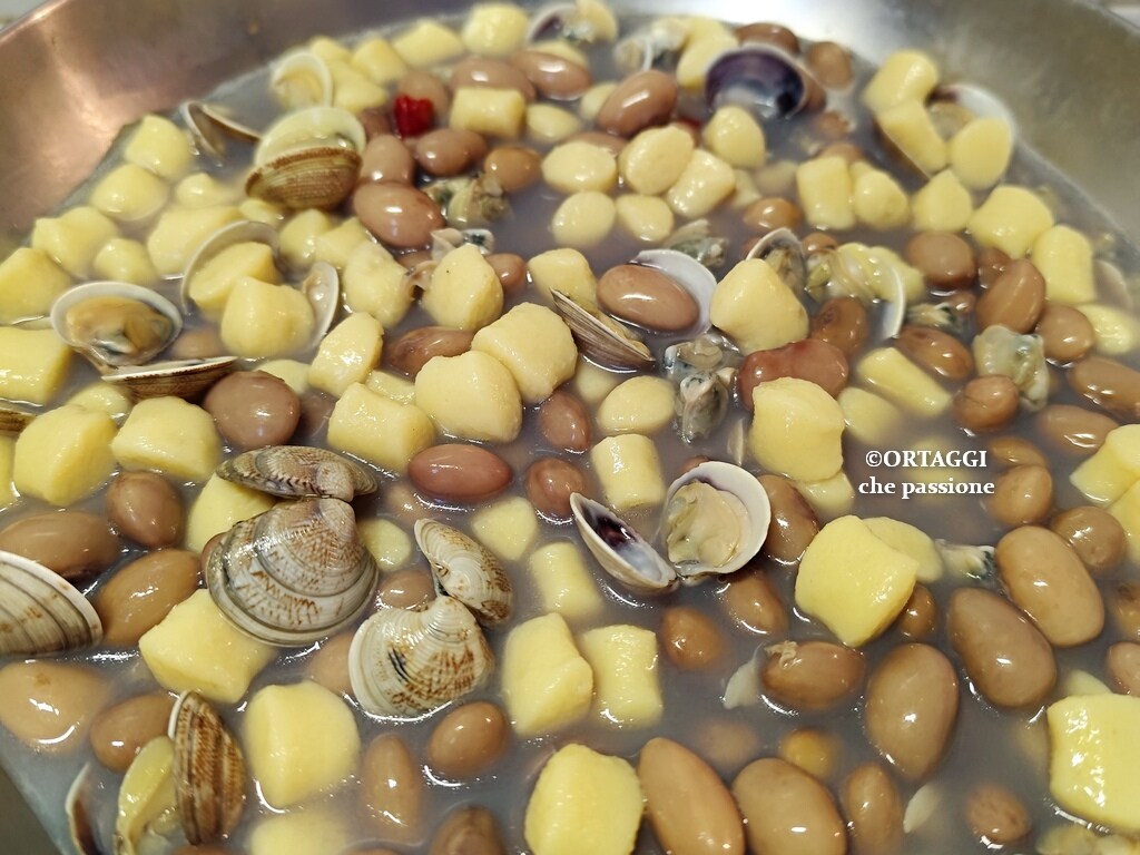 Gnocchi with Clams and Beans