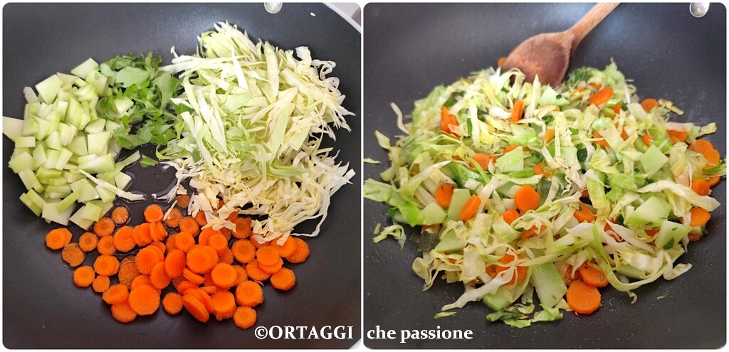 cooking vegetables