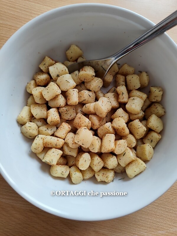 mix gnocchi in air fryer