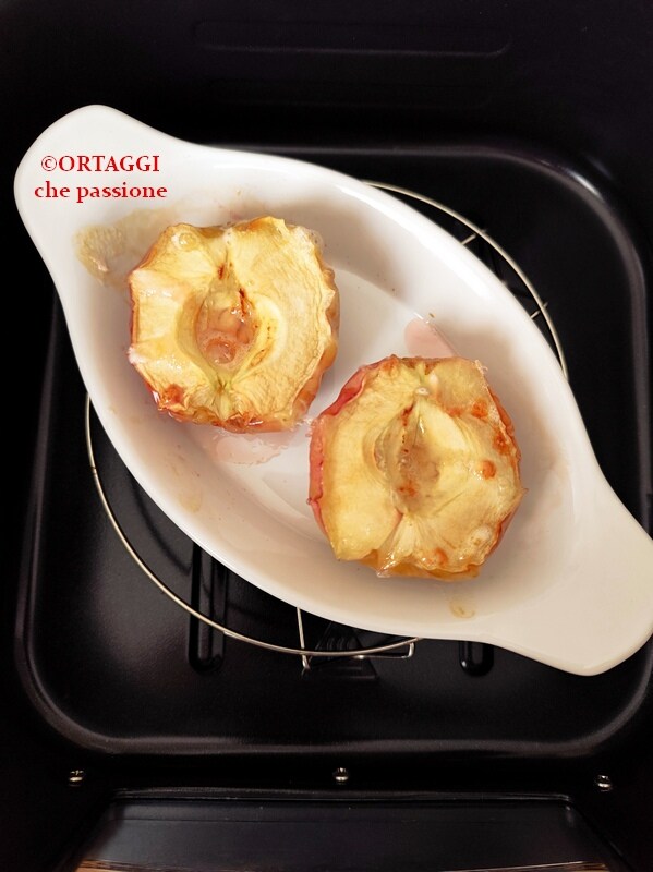 simple air fryer baked apples