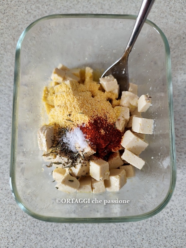 breading for air fryer tofu
