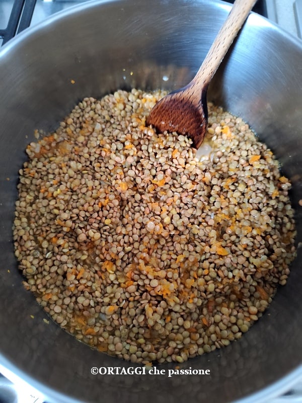 flavor the lentils