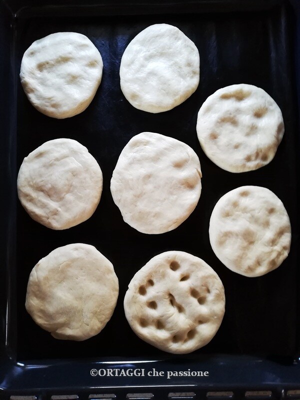 place the rolls on the baking sheet and prick the surface with your fingers