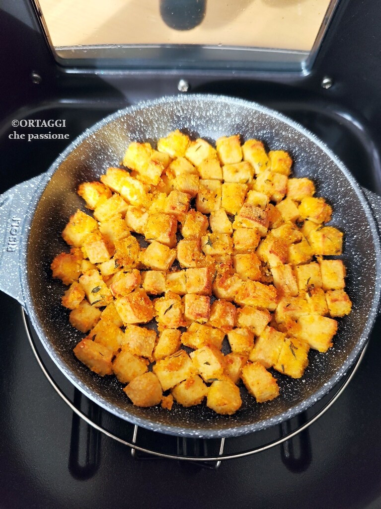 air fryer tofu by Grandma Benedetta