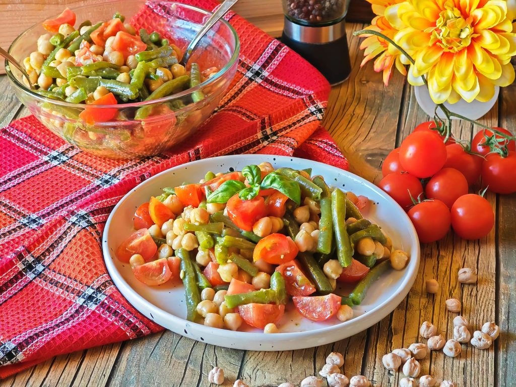 Chickpea and Green Bean Salad