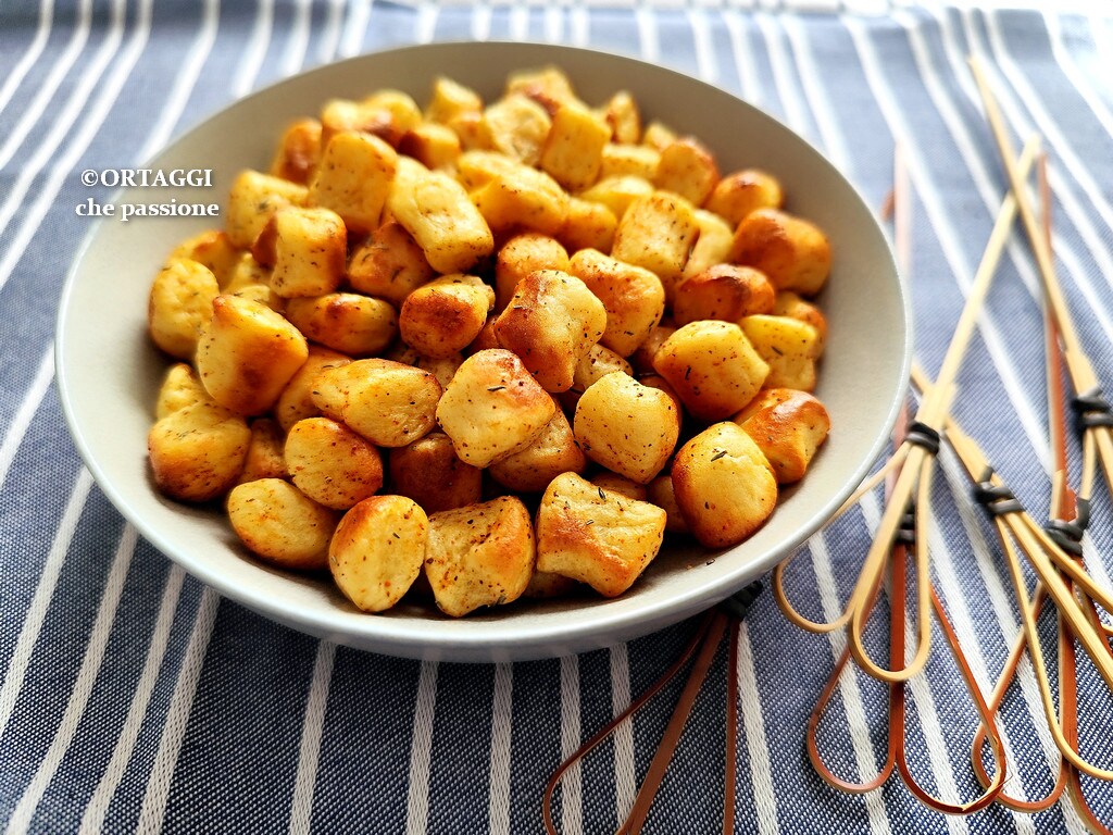 Air Fryer Fried Gnocchi, Better than Chips