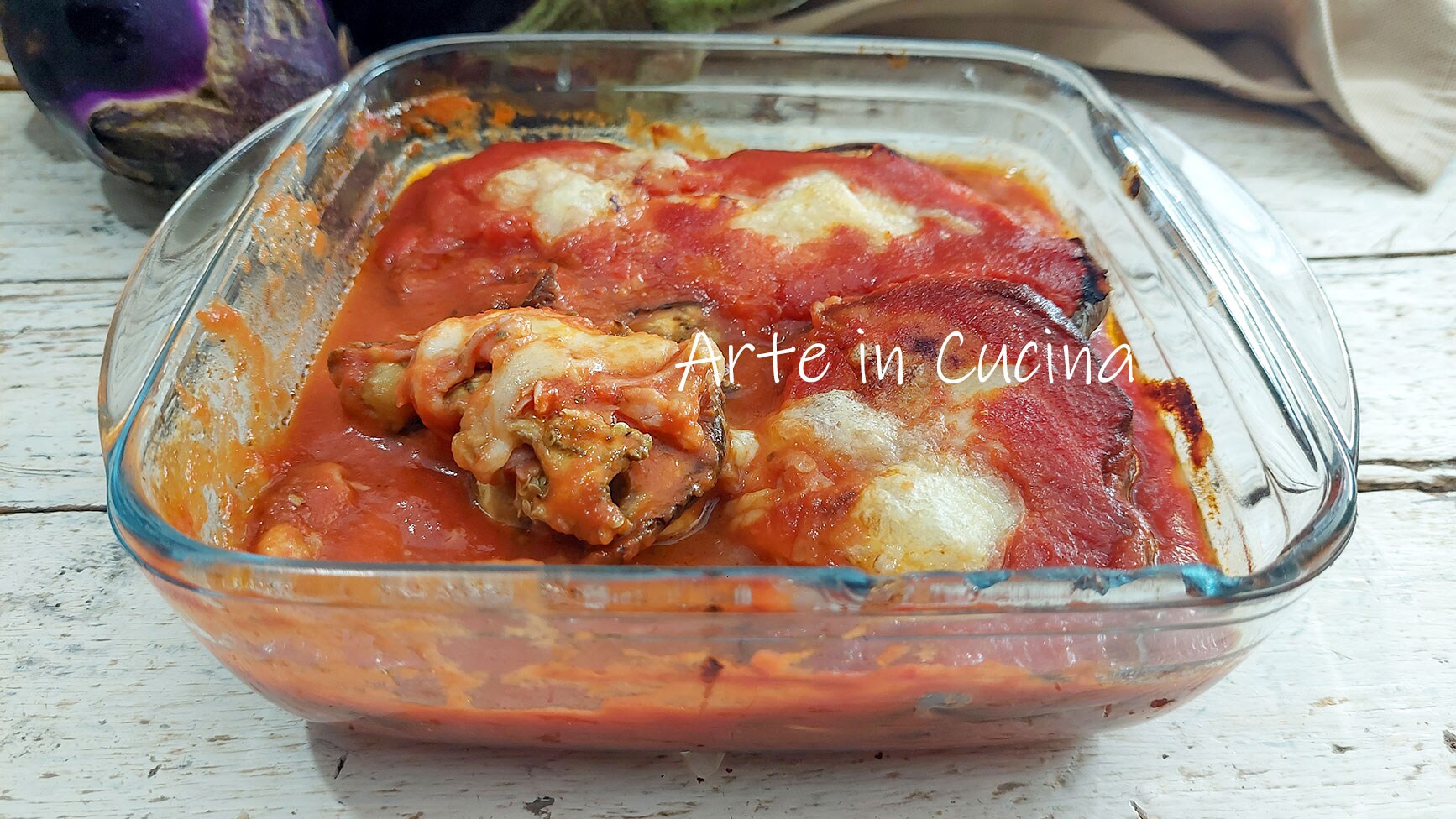 AIR FRYER GRILLED EGGPLANT Parmesan