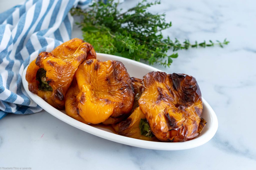 Air Fryer Roasted Bell Peppers