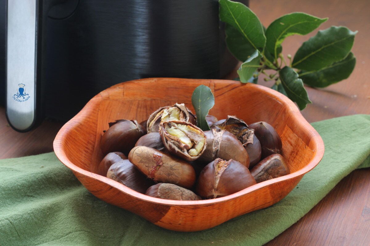 Air Fryer Roasted Chestnuts, Easy Recipe
