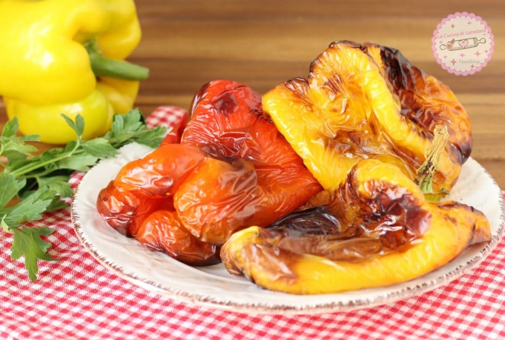 air fryer roasted peppers