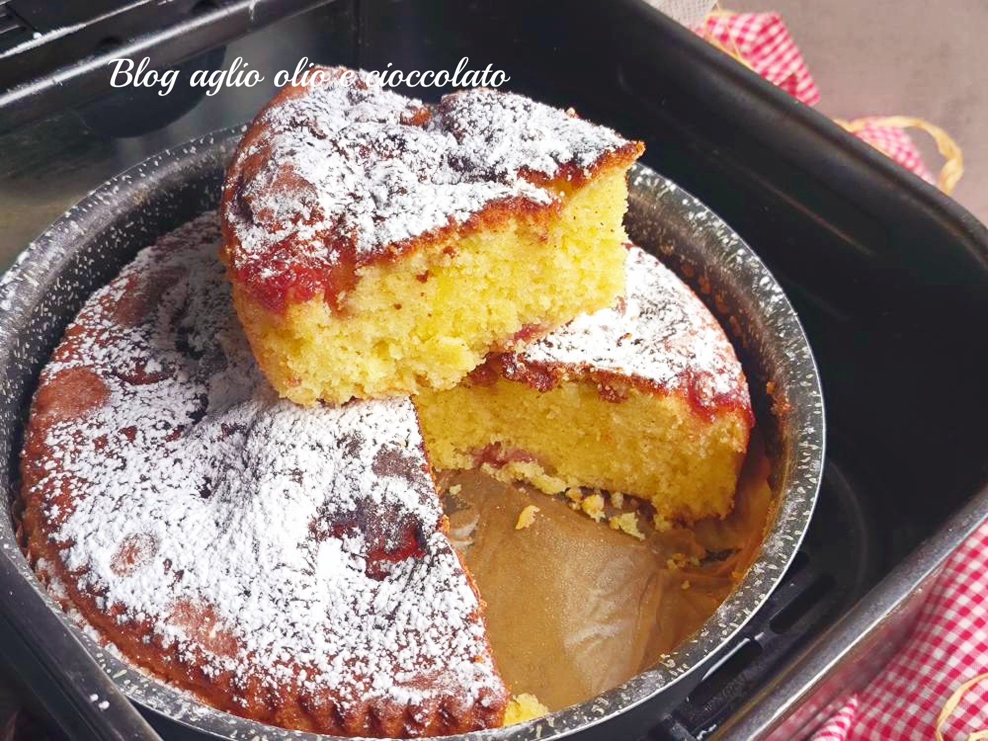 AIR FRYER YOGURT CAKE WITH A TRICK TO MAKE IT EVEN FLUFFIER: SUMMER SWEET RECIPE