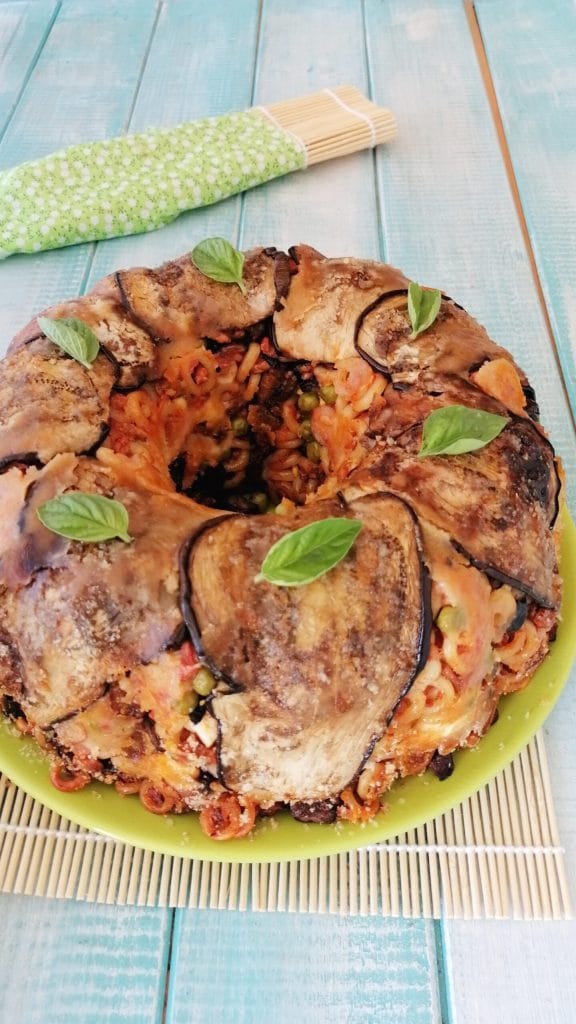 sicilian anelletti with baked eggplants