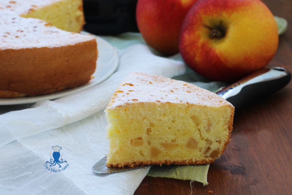 apple and yogurt cake in the multicooker2