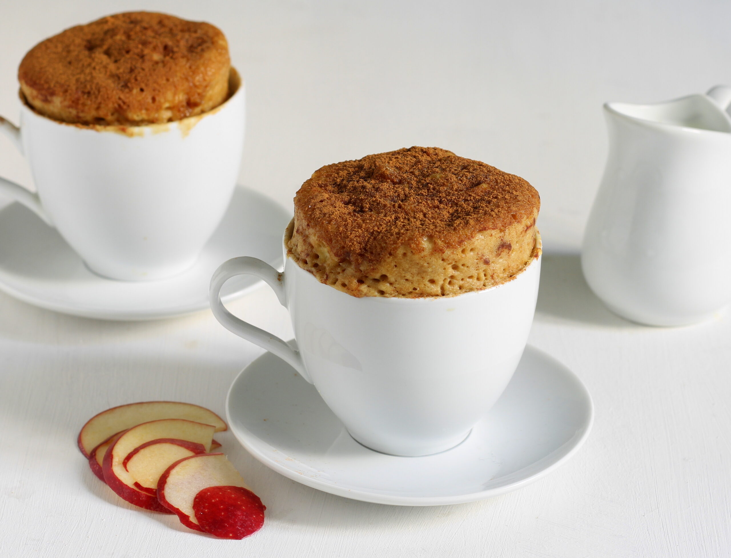 Microwave Apple Mug Cakes