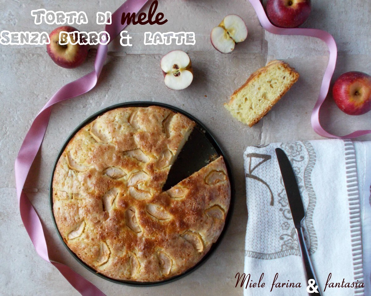 Apple Cake without Butter and Milk
